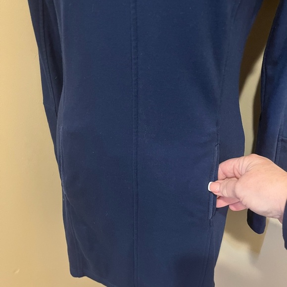 Lole Call Me Mini Dress - Long-Sleeve, Funnel Neck, Jersey Fabric, size XS - Picture 5 of 6